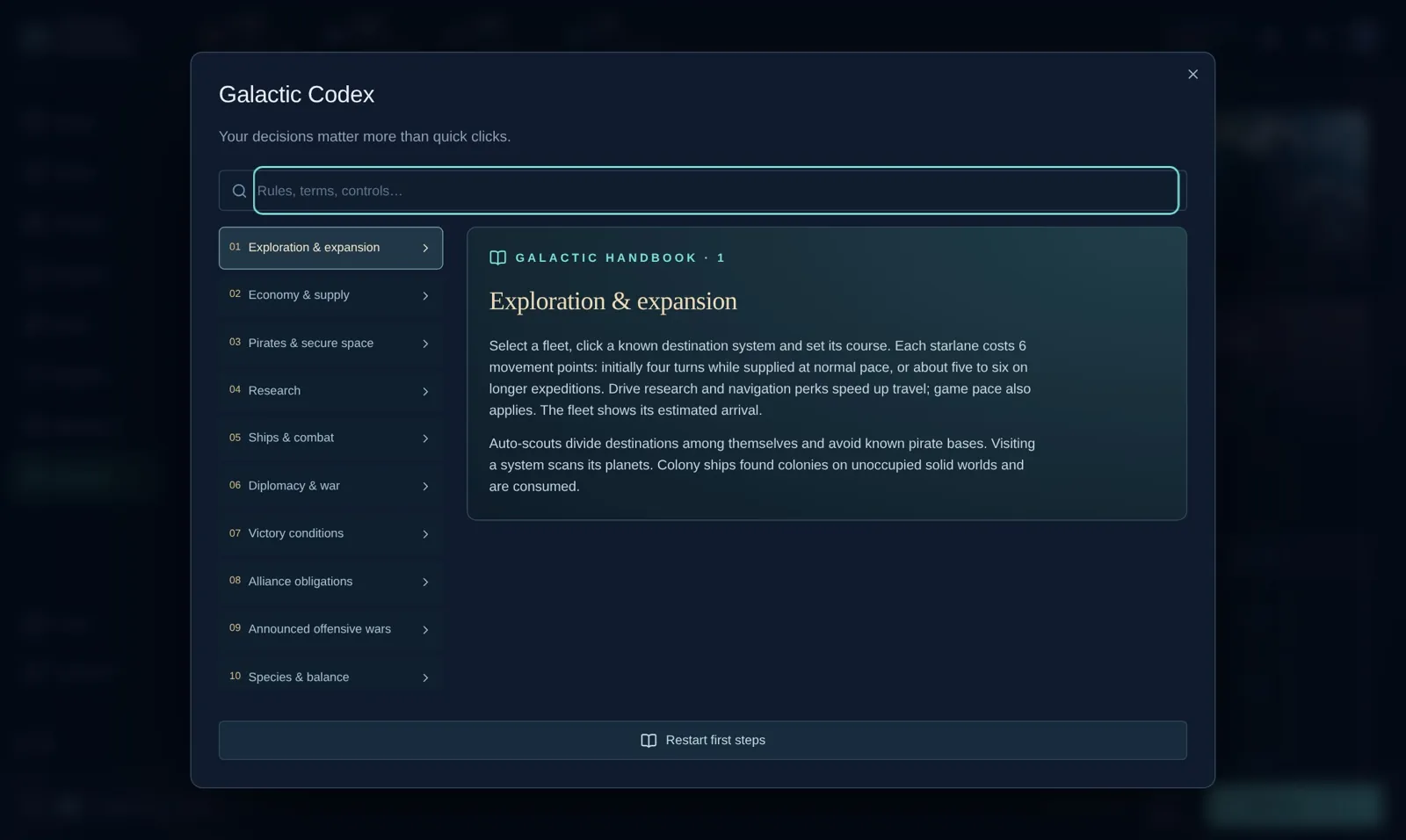Astral Dominion – Galactic Codex